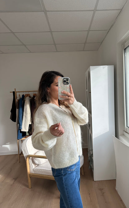 Cardigan Garance écru