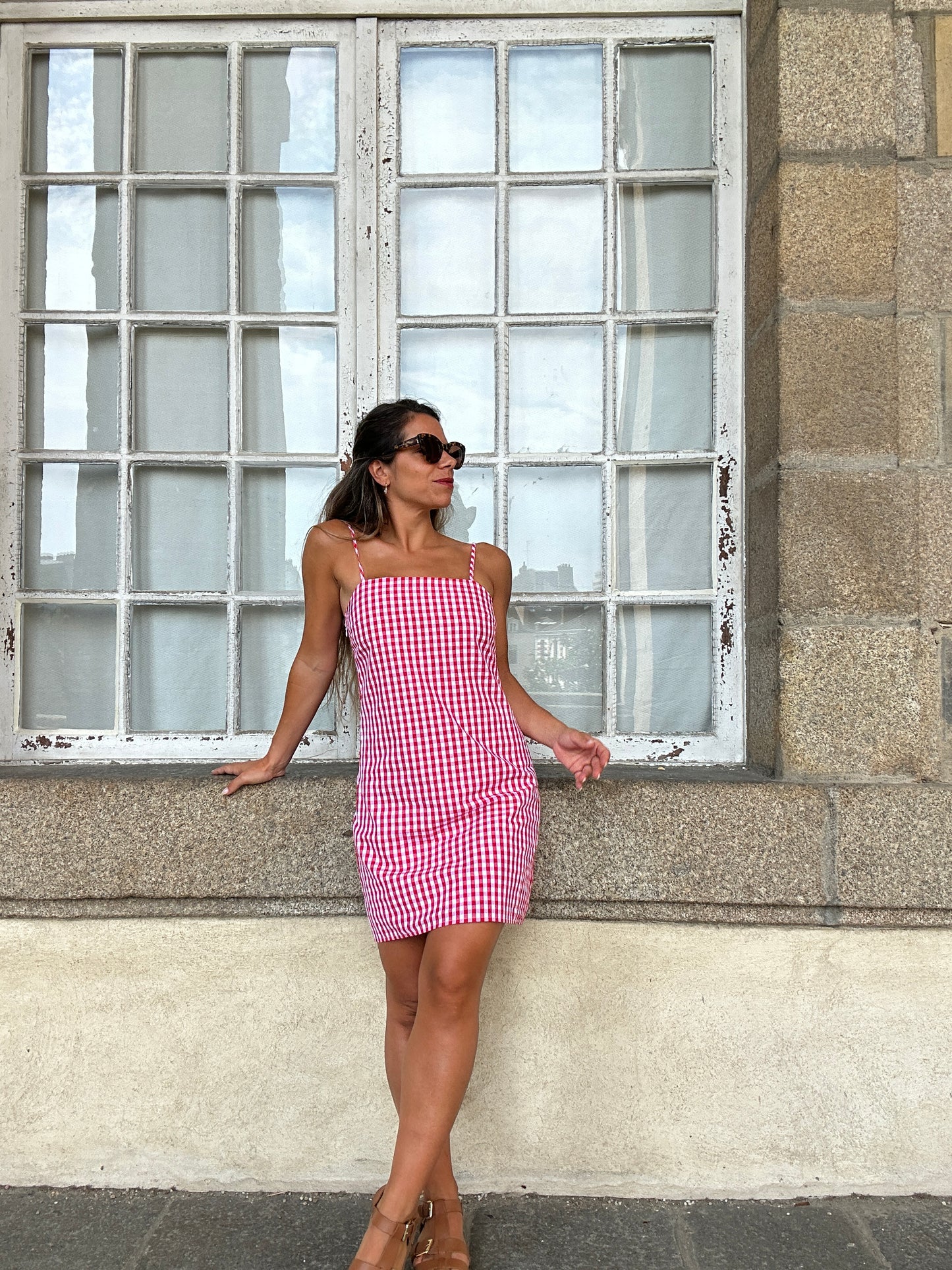 Robe Sara rouge