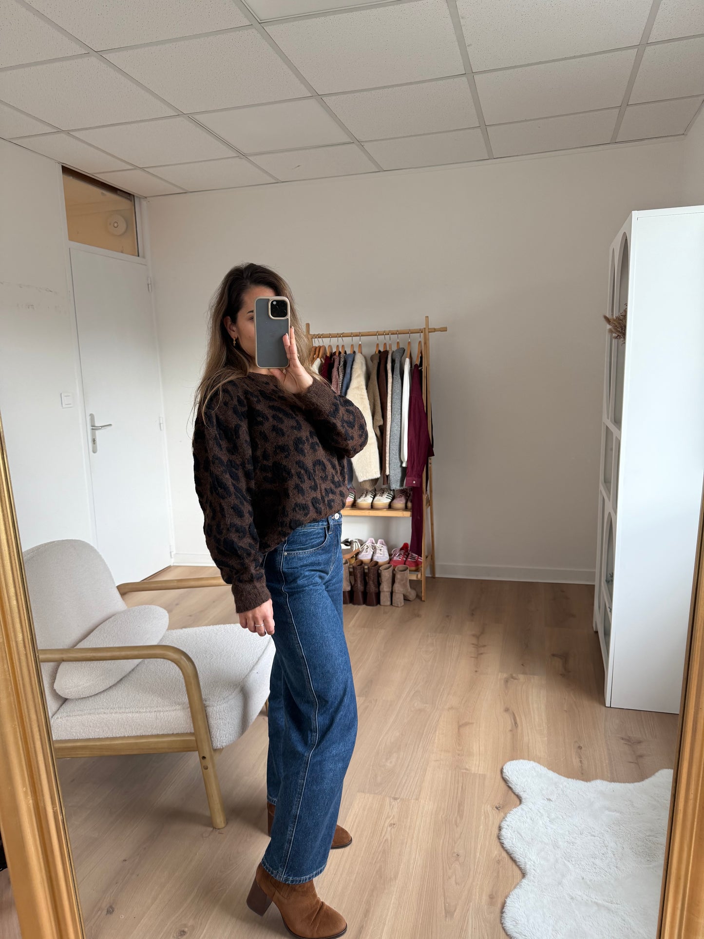 Pull Camille léopard