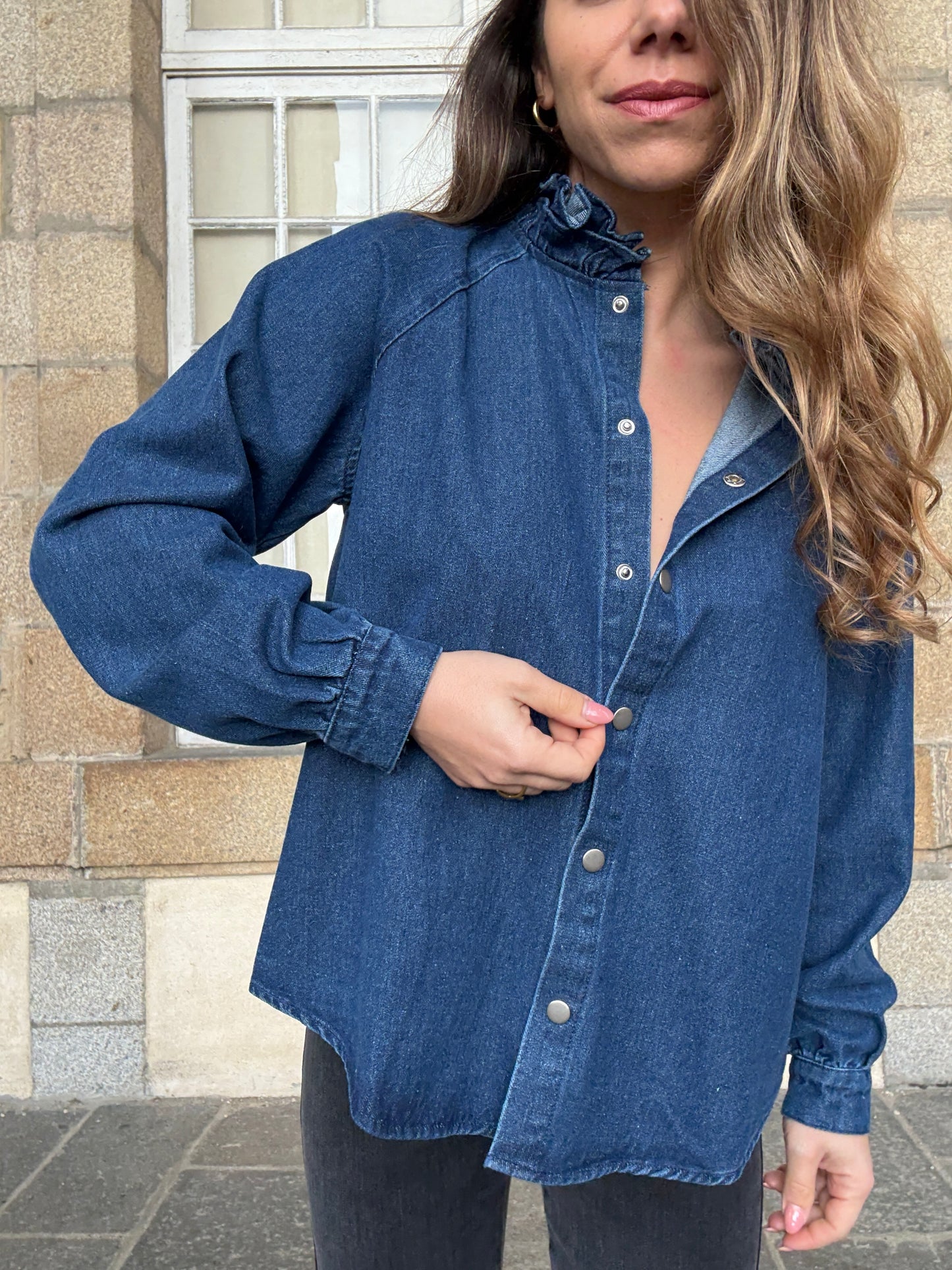 Surchemise en jean Livia