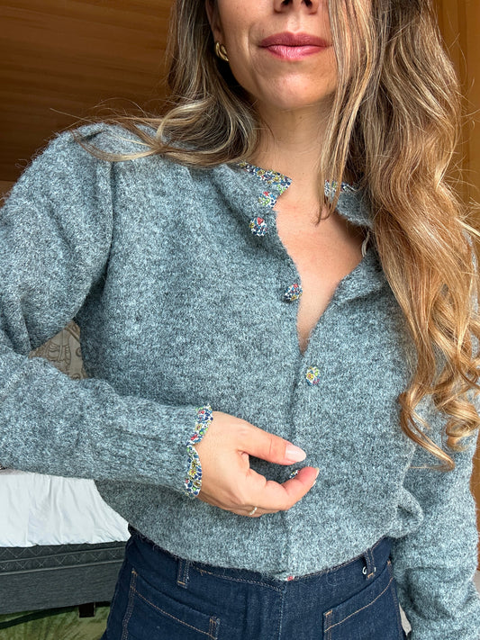 Cardigan Liberty Alma gris