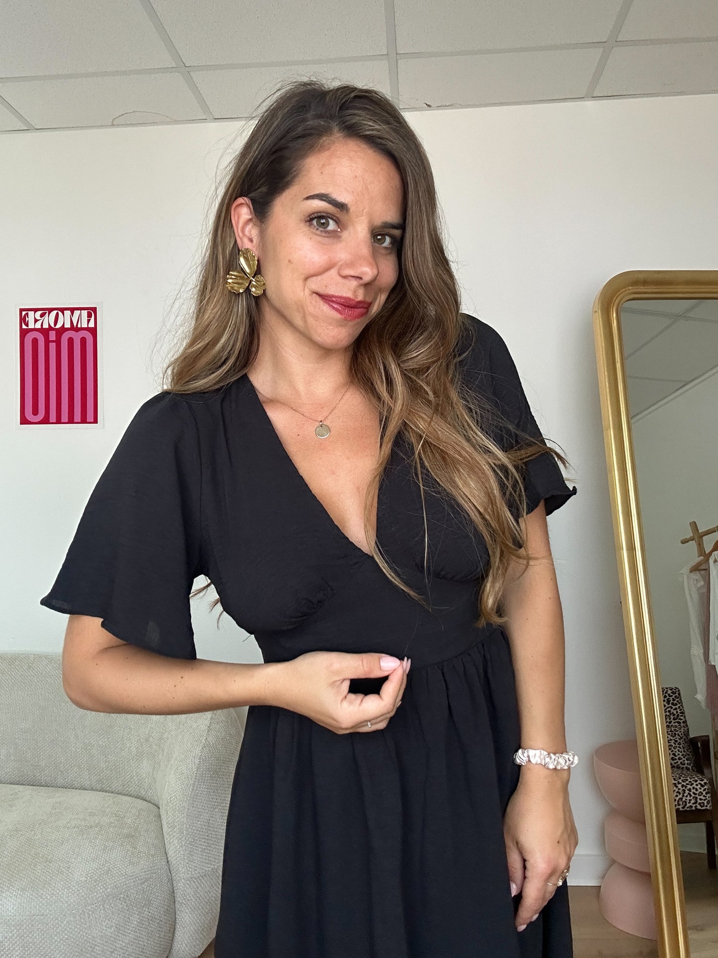Mini Robe Marbella noire