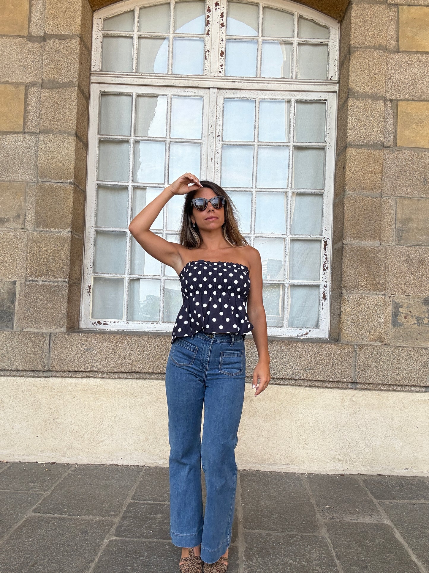Top Celia péplum