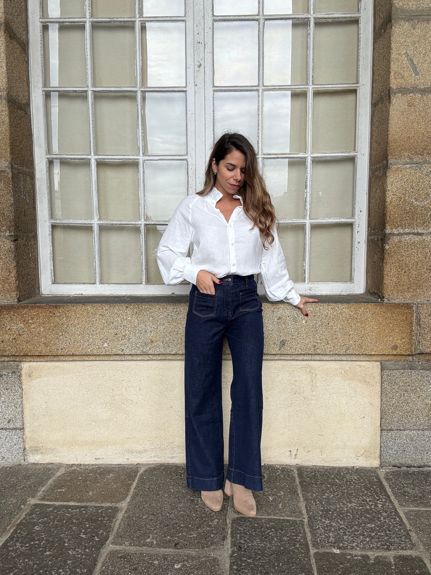 Blouse blanche Léonie