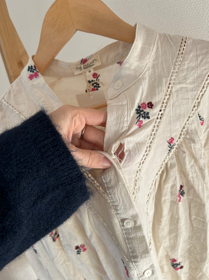 Blouse fleurie