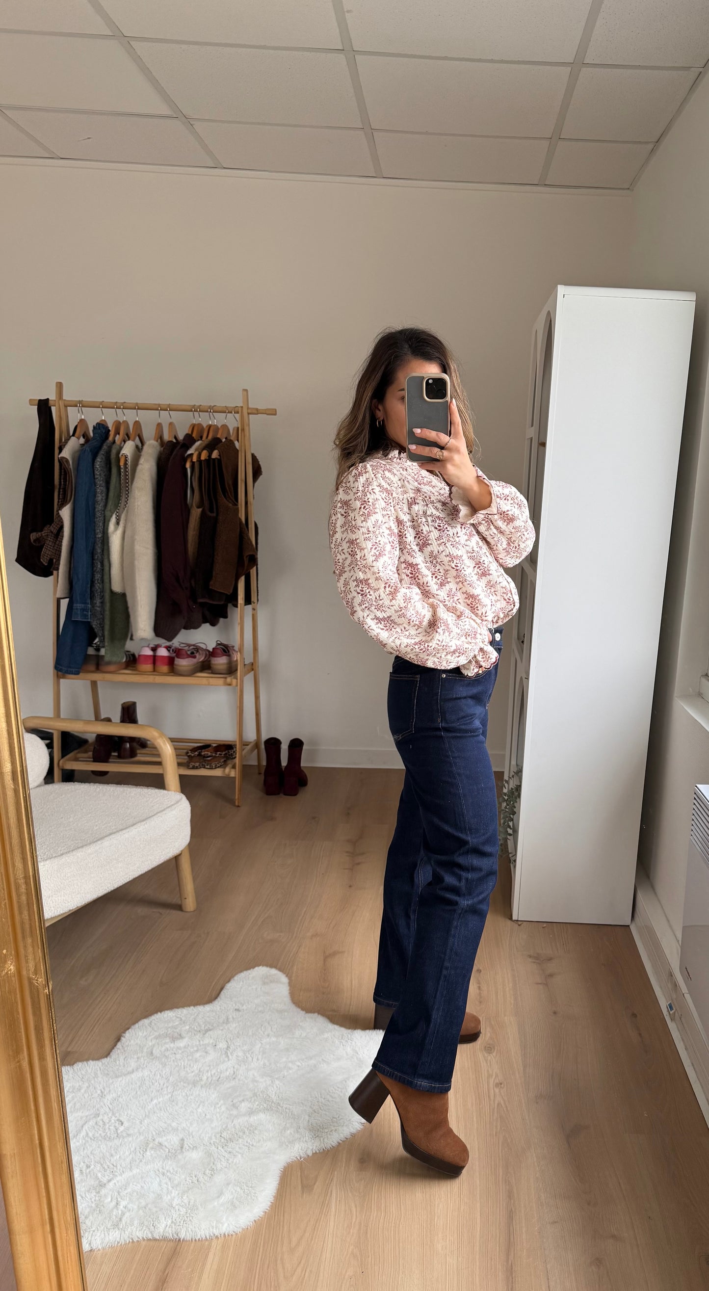 Jean droit Solange brut