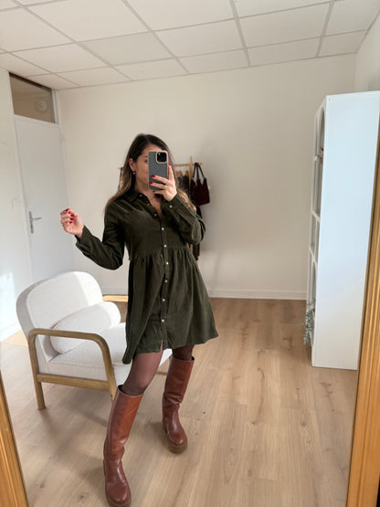 Robe Victoria kaki