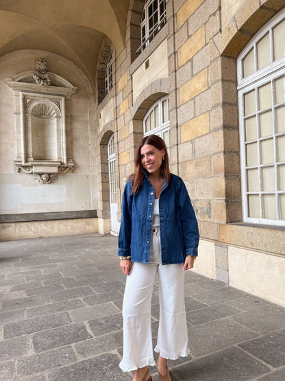 Veste en jean Céleste