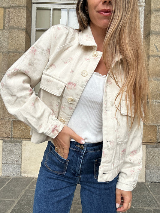 Veste fleurie Jade