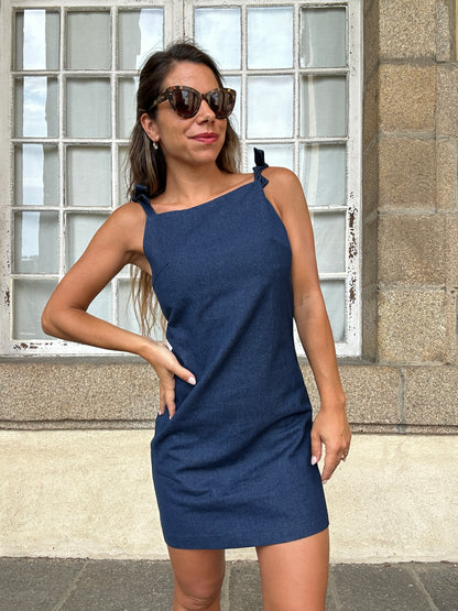 Robe Olga bleue