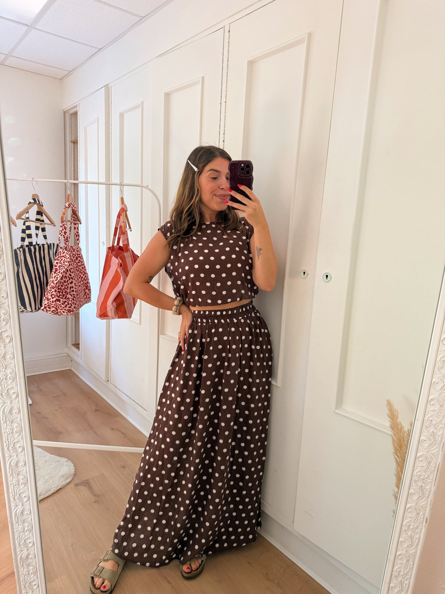 Ensemble Ornella à pois