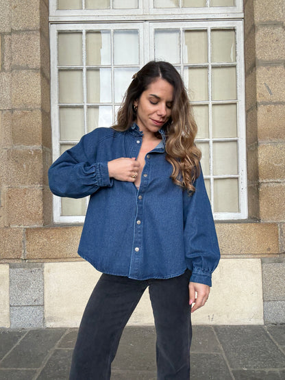 Surchemise en jean Livia