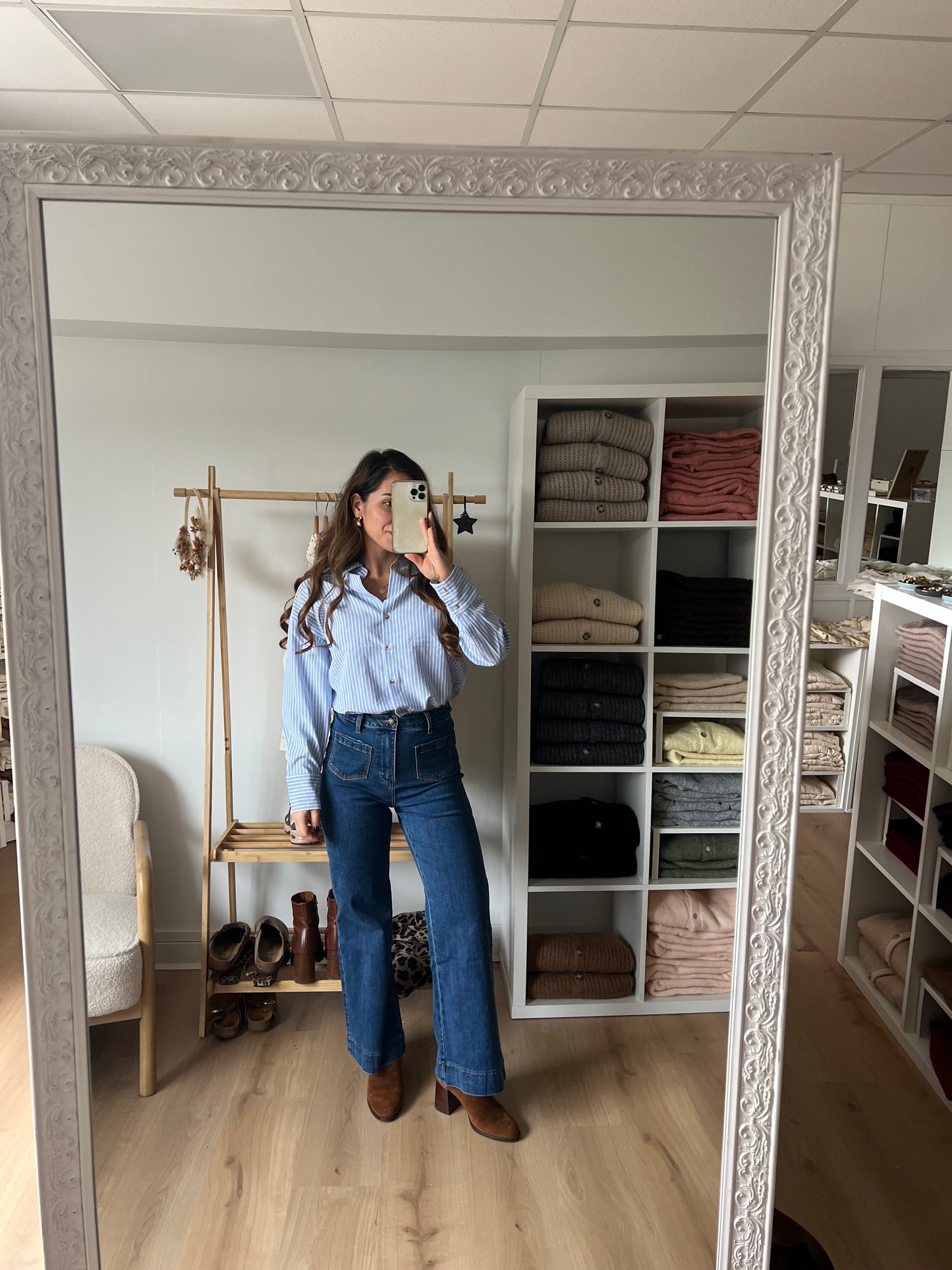Jean Gasparette denim foncé