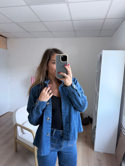 Veste en jean Isaure