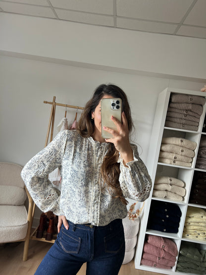 Blouse Emma fleurie