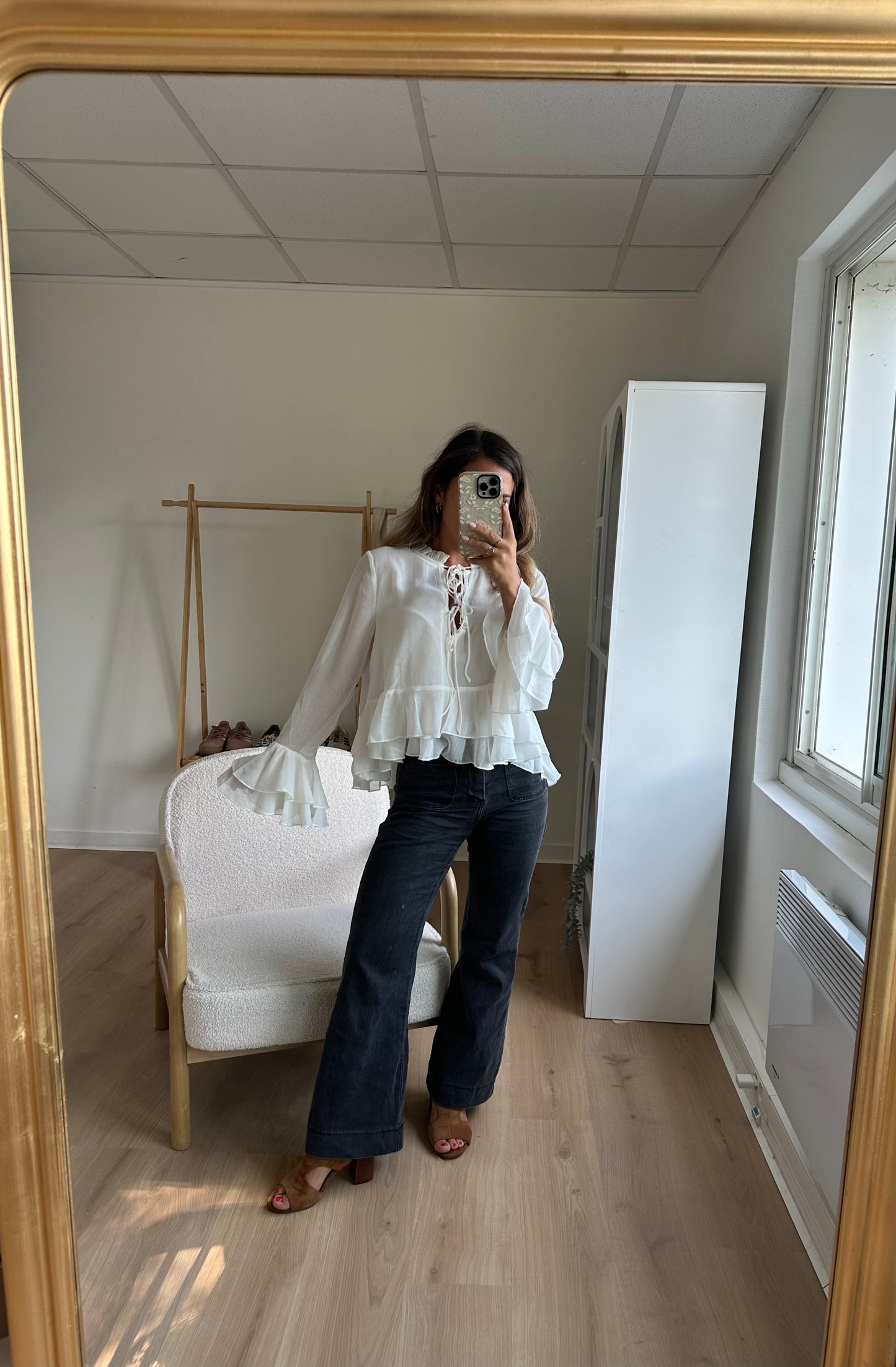 Blouse Aria ecrue