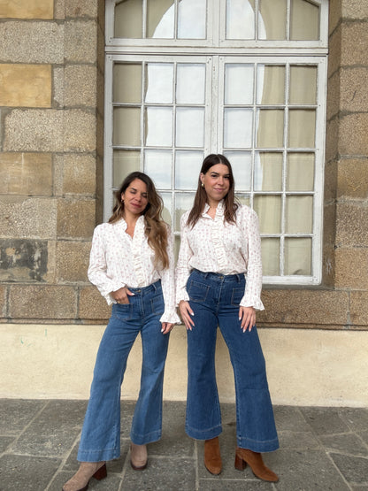 Blouse à fleurs Janelle