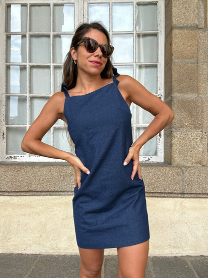 Robe Olga bleue