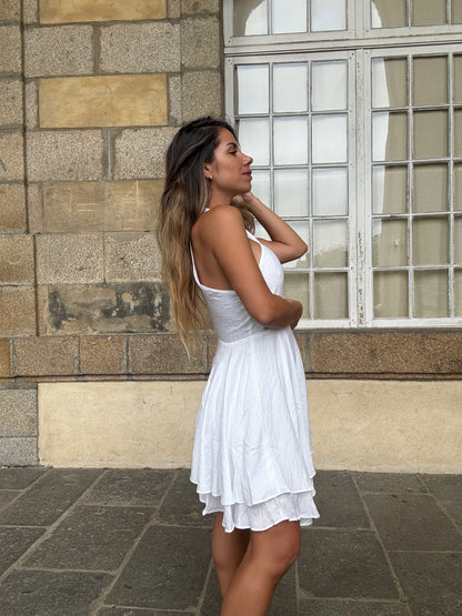 Robe Albane blanche