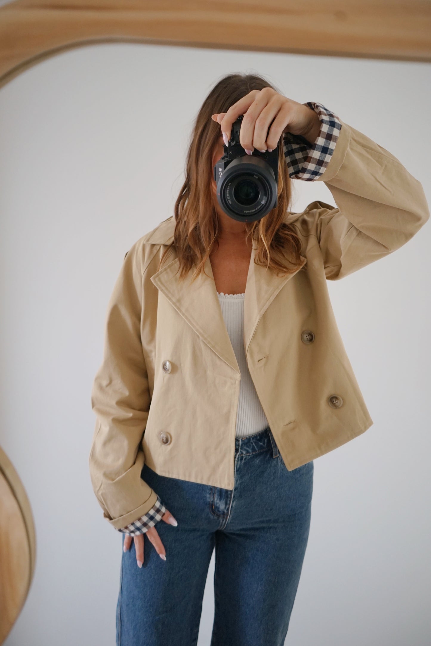 Trench court Pia beige