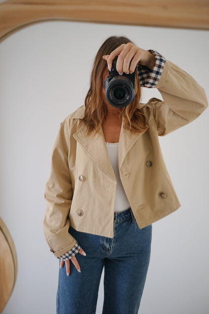 Trench court Pia beige