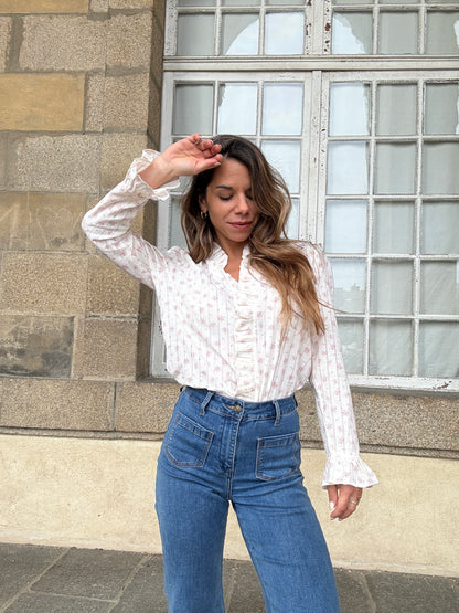 Blouse à fleurs Janelle