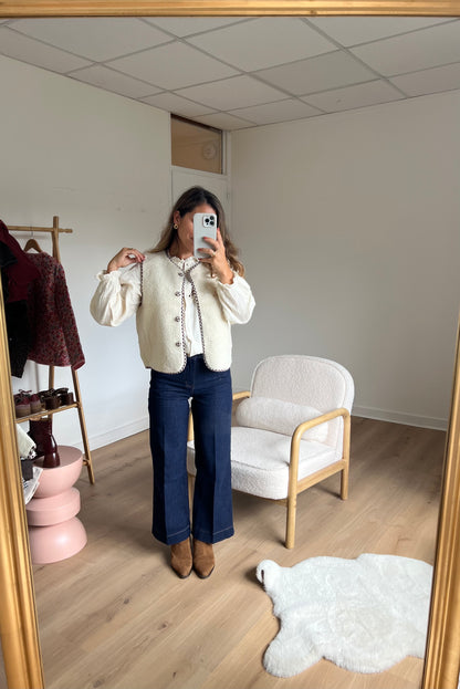 Gilet berger vichy Colette