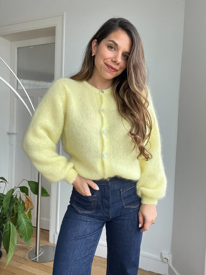 Maille en laine Bianca light Yellow