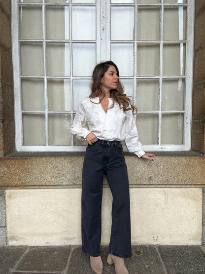 Blouse brodée Amaya