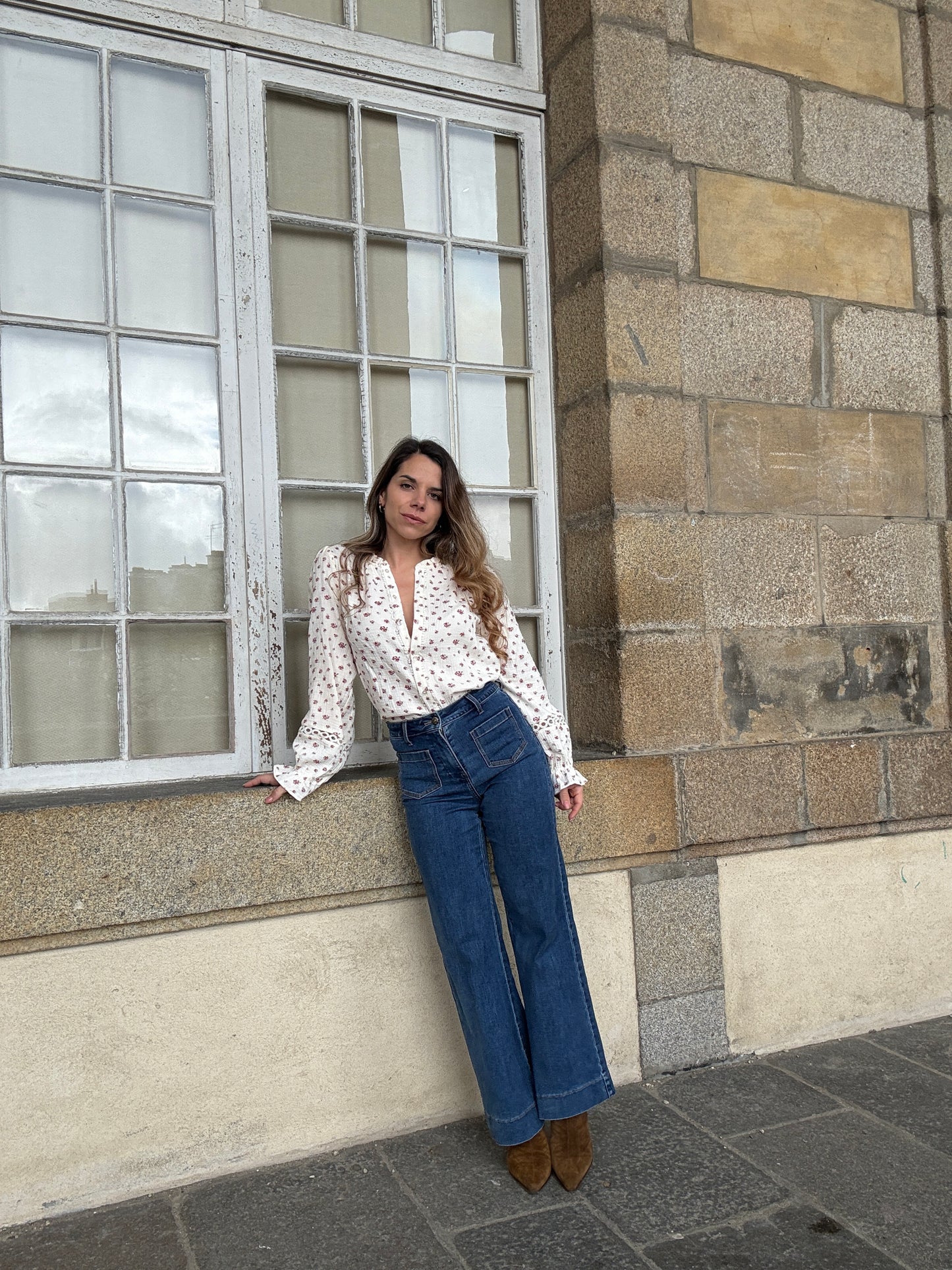 Jean Gasparette denim foncé