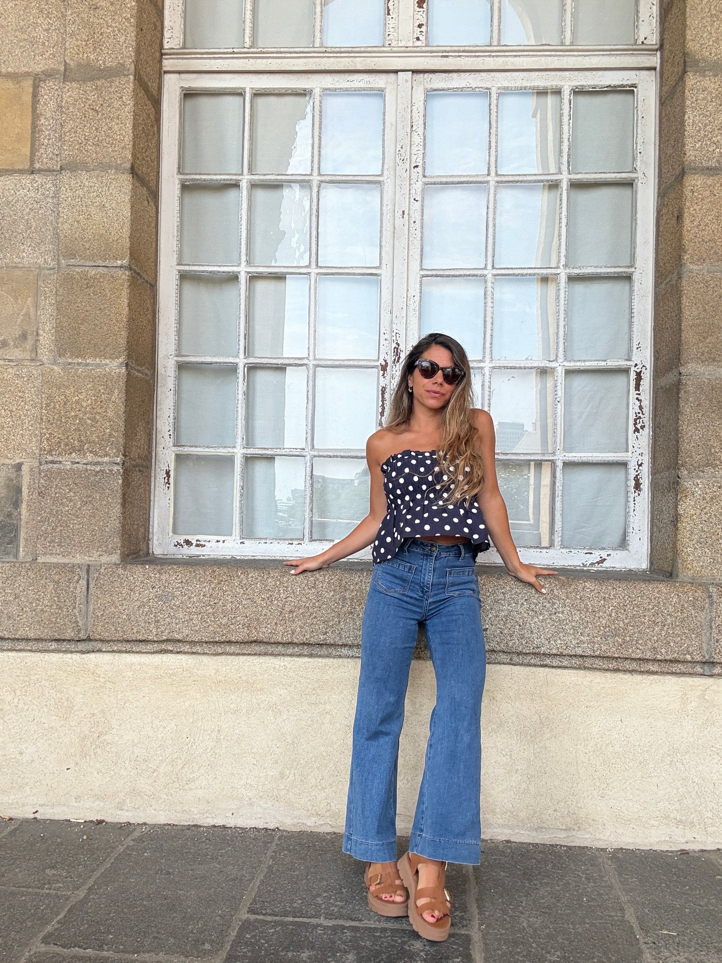 Top Celia péplum