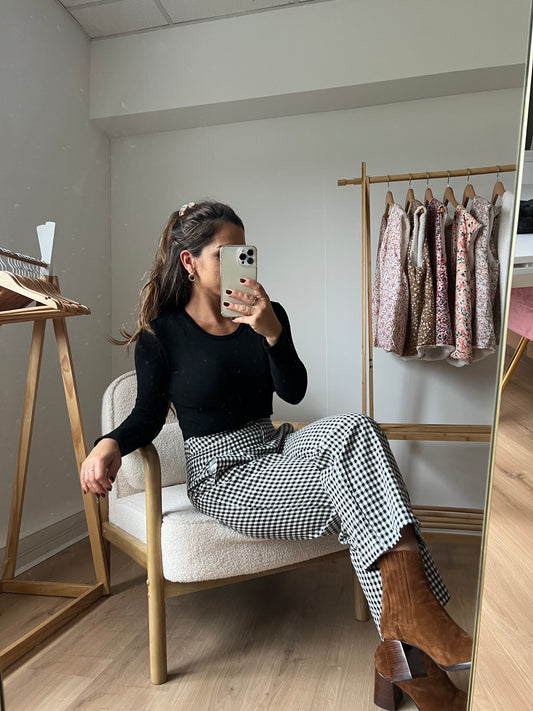 Pantalon Vichy Colette