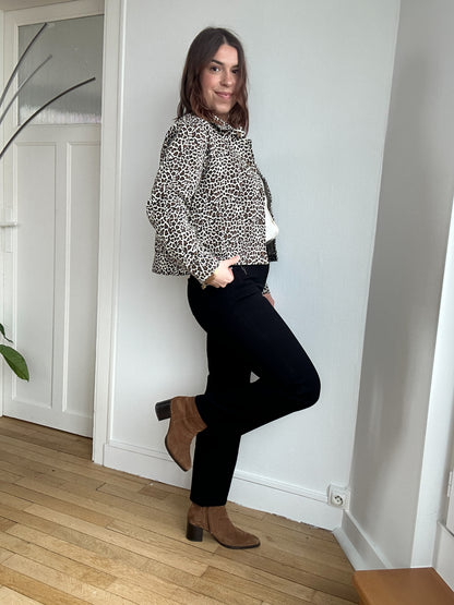 Jean droit Solange noir