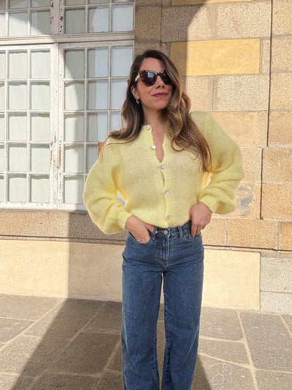 Maille en laine Bianca light Yellow
