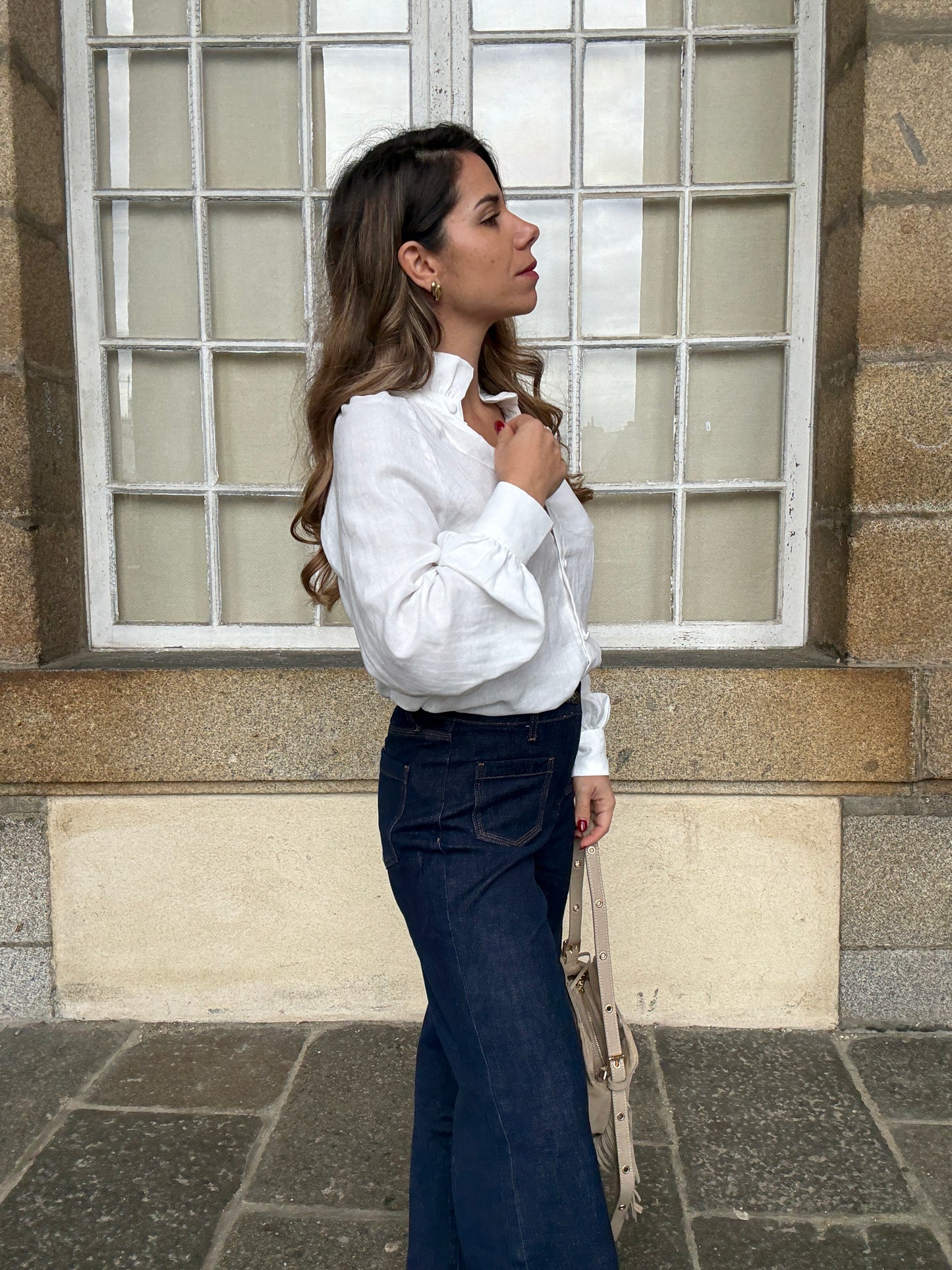 Blouse blanche Léonie