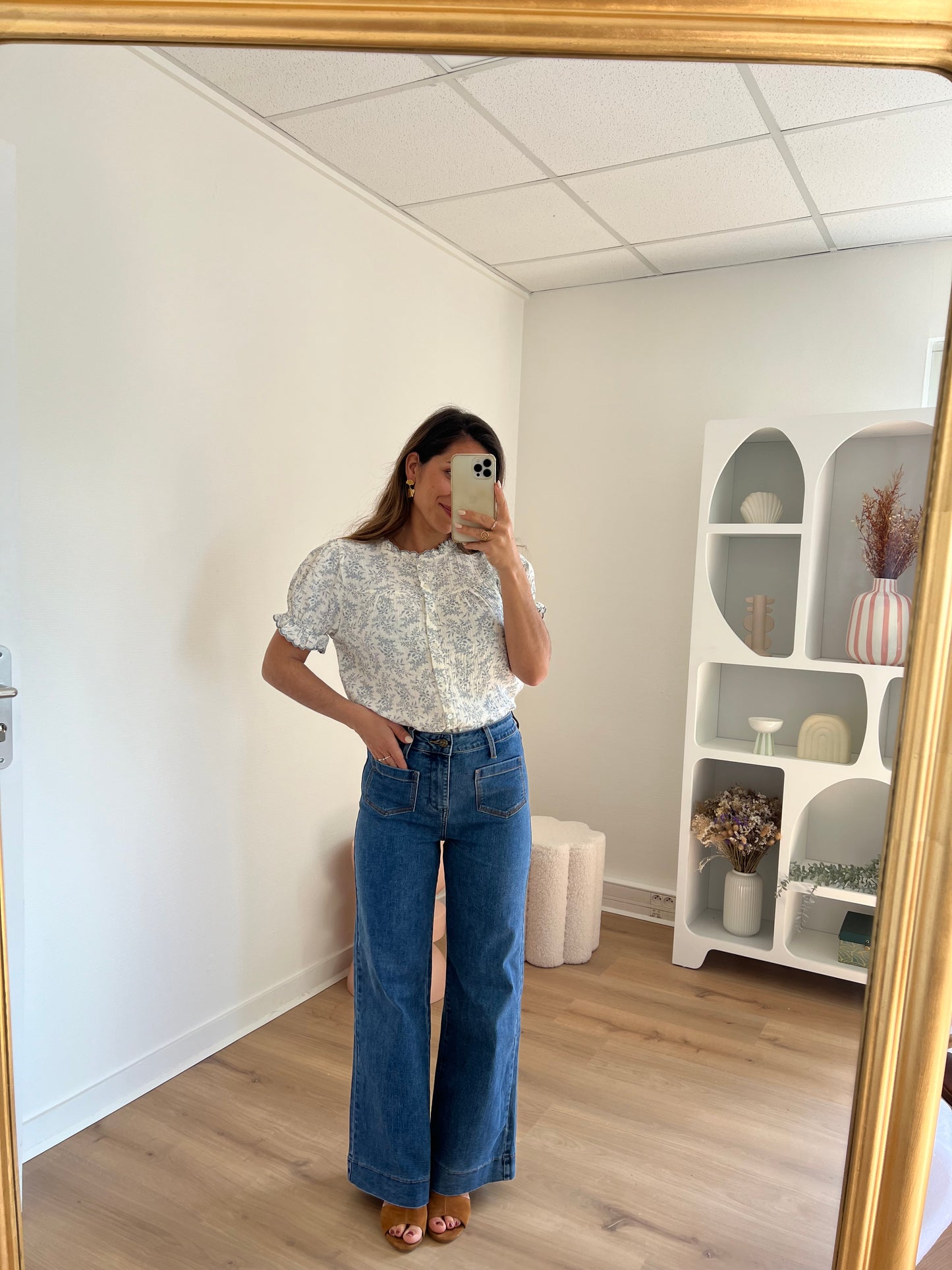 Jean Gasparette denim foncé