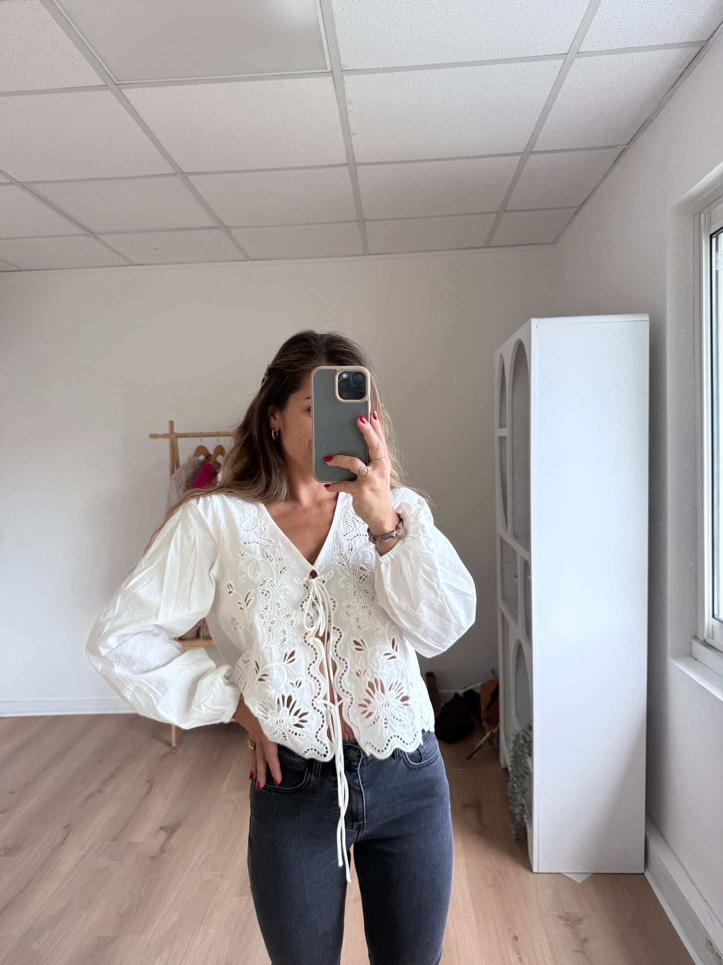 Blouse brodée Juliette