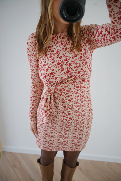 Robe courte à noeud Coline