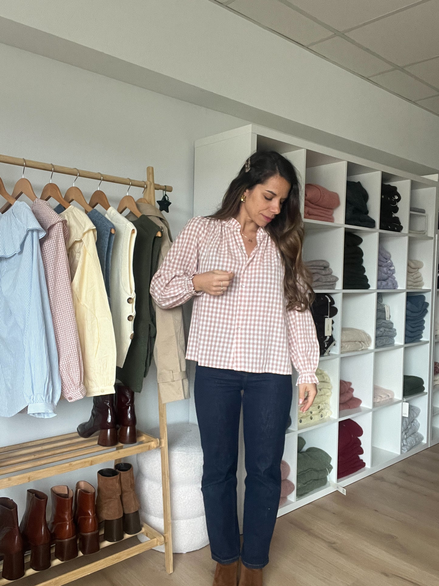 Blouse vichy Sixtine