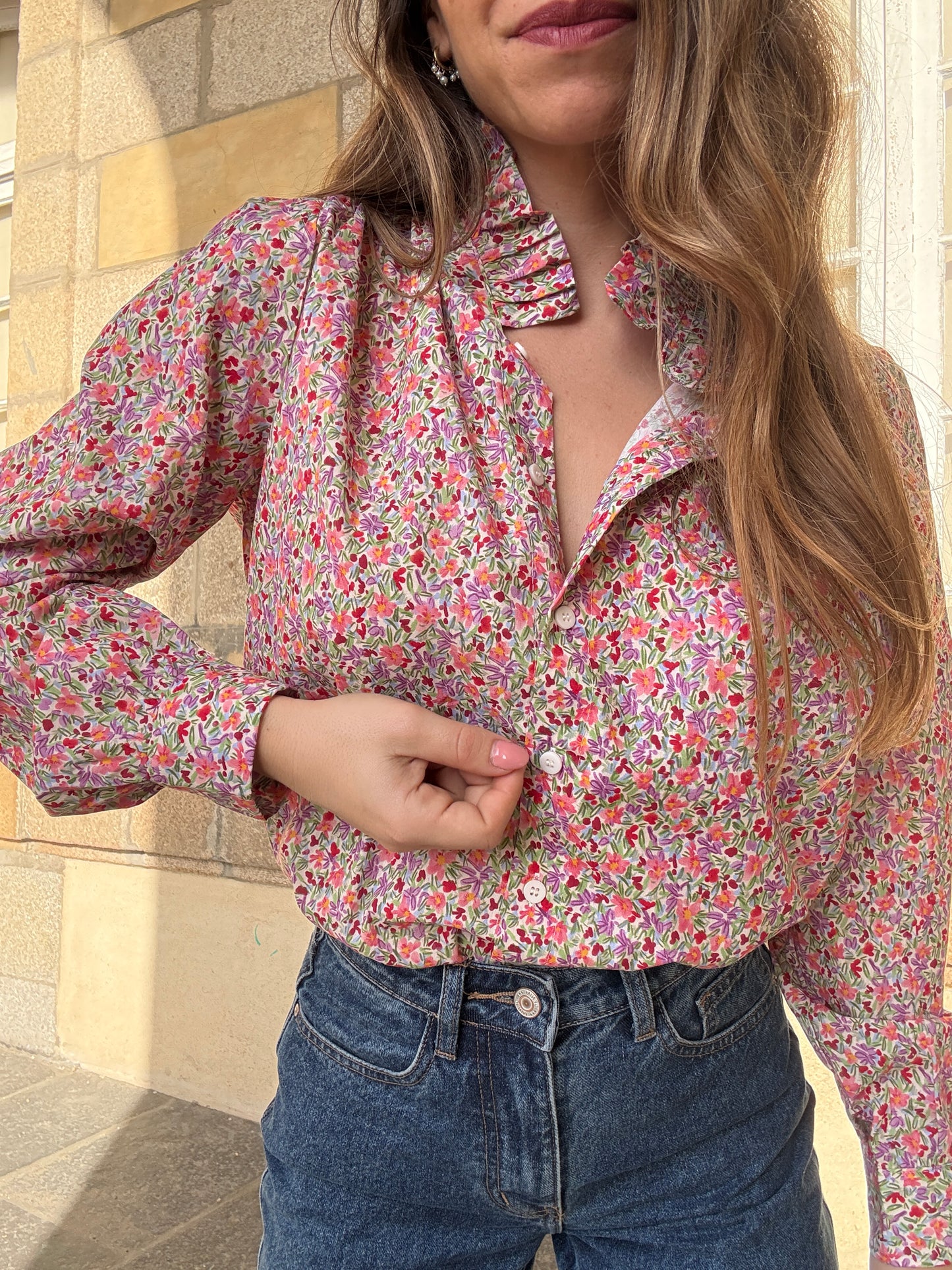 Blouse fleurie Camelia
