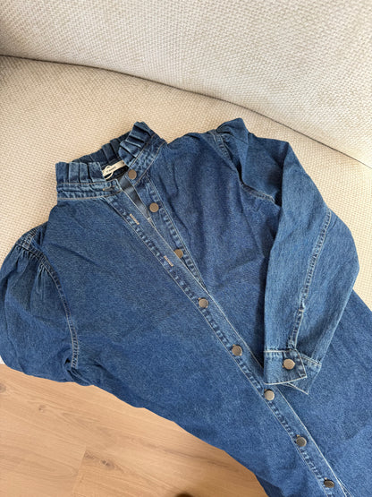 Robe en Jean Marion à manches longues