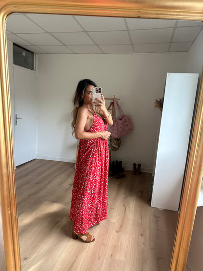 Robe longue fleurie Murcia