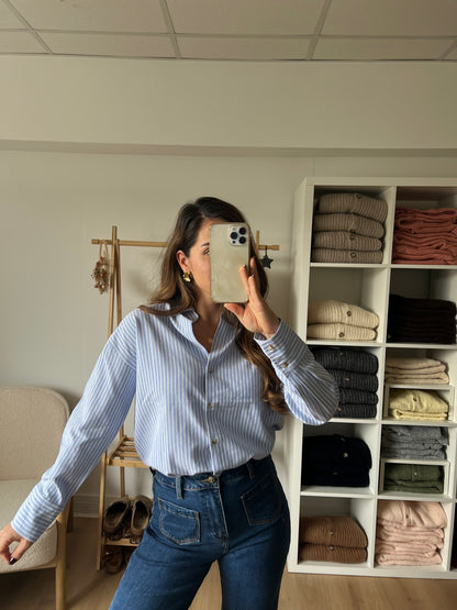 Chemise à rayures Soline