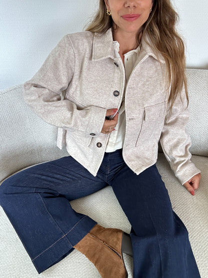 Veste mi saison Max beige