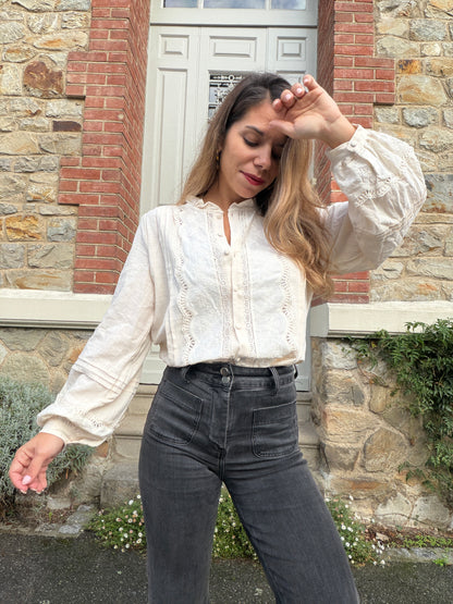 Blouse écrue Esmée