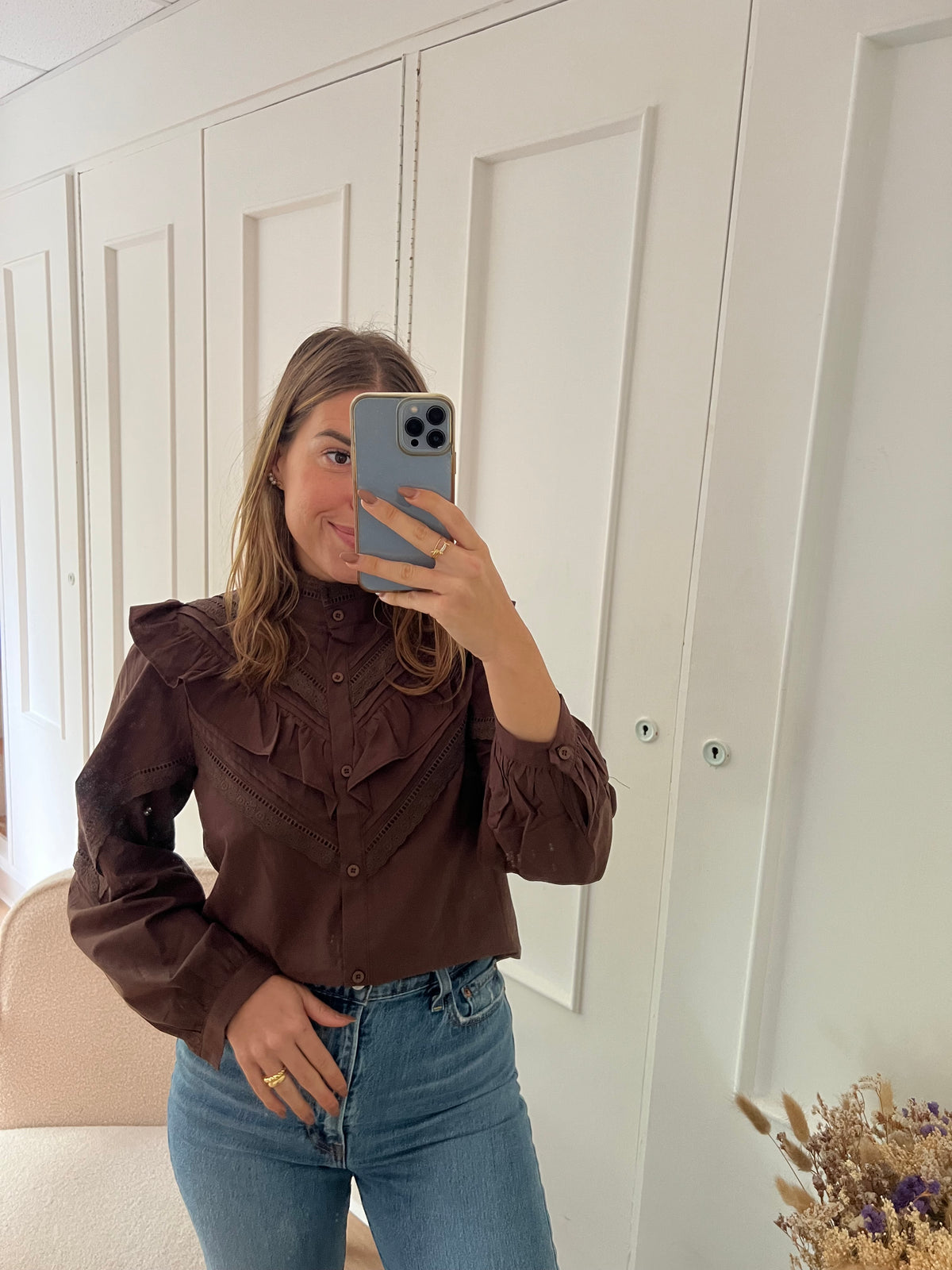 Blouse Marnie chocolat