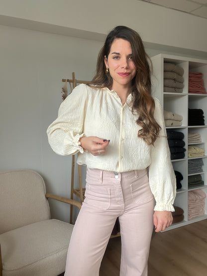 Blouse écrue Chloé
