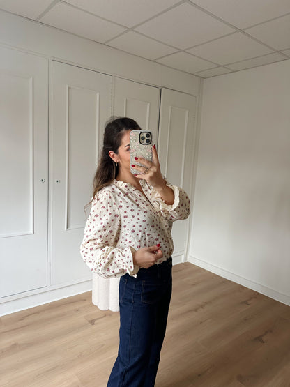 Blouse fleurie Eugenie
