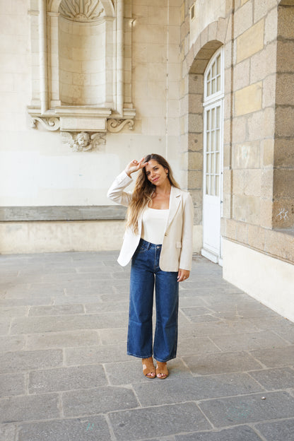 Blazer Gloria en lin