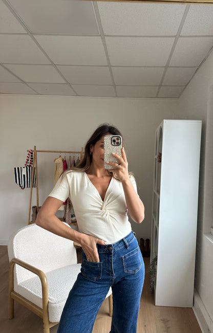 Tee-shirt écru Ysé